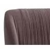 Nevin Dining Chair - Blush Purple/Merlot/Polo Club Muslin/Shadow Grey, Closeup View - Nevin Dining Chair - Blush Purple/Merlot/Polo Club Muslin/Shadow Grey, Closeup View