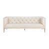 Westin Sofa - Vintage Vanilla Leather - Front