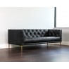 Westin Sofa - Vintage Black Night Leather - Lifestyle