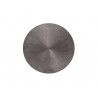 Sunpan Creed Side Table In Gunmetal - Top View