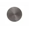 Sunpan Creed Side Table In Gunmetal - Top View - Sunpan Creed Side Table In Gunmetal - Top View