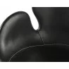 Waldo Barstool - Nightfall Black / November Grey - Seat Close-up - Waldo Barstool - Nightfall Black / November Grey - Seat Close-up