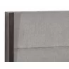 Sunpan Milo Bed - King In Polo Club Stone - Headboard Close-Up - Sunpan Milo Bed - King In Polo Club Stone - Headboard Close-Up