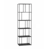 Eiffel Bookcase - Small - Black - Front Angle - Eiffel Bookcase - Small - Black - Front Angle