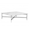 Sunpan Clearwater Coffee Table - Square - Angled