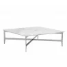 Sunpan Clearwater Coffee Table - Square - Angled - Sunpan Clearwater Coffee Table - Square - Angled