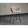 Waldo Counter Stool - November Grey / Cinnamon Brown - Lifestyle