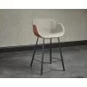 Waldo Counter Stool - November Grey / Cinnamon Brown - Lifestyle - Waldo Counter Stool - November Grey / Cinnamon Brown - Lifestyle