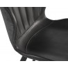 SUNPAN Arabella Dining Chair - Bravo Portabella / Polo Club Kohl Grey, Closeup View