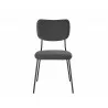 Cullen Dining Chair - Polo Club Kohl Grey - Front - Cullen Dining Chair - Polo Club Kohl Grey - Front