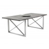 Sunpan Catalan Dining Table - 82.5" - With Decor