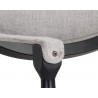 Vanleet Lounge Chair - Polo Club Stone - Seat Arm Close-Up