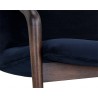 Mila Lounge Chair - Dark River - Seat Close-Up