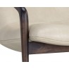 Mila Lounge Chair - Bravo Cream - Seat Close-Up