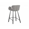Waldo Counter Stool - Nightfall Black / November Grey - Back Angle - Waldo Counter Stool - Nightfall Black / November Grey - Back Angle