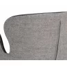 Waldo Counter Stool - Nightfall Black / November Grey - Back Angle Close-up - Waldo Counter Stool - Nightfall Black / November Grey - Back Angle Close-up