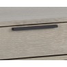 Rebel Nightstand - Black - Taupe - Dresser Close-up