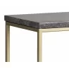 Sunpan Arden Console Table - Edge Close-Up - Sunpan Arden Console Table - Edge Close-Up
