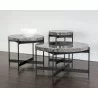 Sunpan Saro Coffee Table - Large - Set Lifestyle - Sunpan Saro Coffee Table - Large - Set Lifestyle