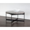 Sunpan Saro Coffee Table - Large - Angled with Lifestyle