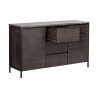 Sunpan Stamos Sideboard - Angled with Drawer Opened