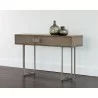 Jade Console Table - Antique Silver - Ash Grey - Lifestyle - Jade Console Table - Antique Silver - Ash Grey - Lifestyle