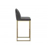 Nevin Barstool - Shadow Grey - Side Angle