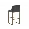 Nevin Barstool - Shadow Grey - Back Angle - Nevin Barstool - Shadow Grey - Back Angle