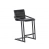 Webber Counter Stool - Cantina Black - Angled View