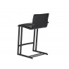 Webber Counter Stool - Cantina Black - Back Angle