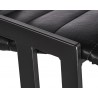 Webber Counter Stool - Cantina Black - Seat Close-up