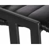 Webber Counter Stool - Cantina Black - Seat Close-up - Webber Counter Stool - Cantina Black - Seat Close-up