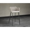 Griffin Barstool - November Grey / Bravo Cognac - Liefstyle