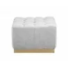 Amira Ottoman - Polo Club Stone - Side Angle - Amira Ottoman - Polo Club Stone - Side Angle