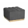 Amira Ottoman - Polo Club Kohl Grey - Angled - Amira Ottoman - Polo Club Kohl Grey - Angled