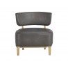 Melville Lounge Chair - Bravo Ash - Front View