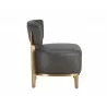 Melville Lounge Chair - Bravo Ash - Side Angle - Melville Lounge Chair - Bravo Ash - Side Angle