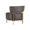 Melville Lounge Chair - Bravo Ash - Back Angle