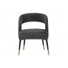 Cassidy Dining Chair - Polo Club Kohl Grey - Front