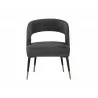 Cassidy Dining Chair - Polo Club Kohl Grey - Front - Cassidy Dining Chair - Polo Club Kohl Grey - Front