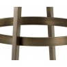 Arizona Swivel Counter Stool - Castillo Cream - Leg Close-Up