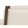 Arizona Swivel Counter Stool - Castillo Cream - Seat Back Close-Up