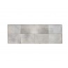 Sunpan Pilar Bench - Grey - Top Angle