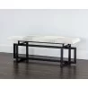Sunpan Pilar Bench - Grey - Lifestyle - Sunpan Pilar Bench - Grey - Lifestyle