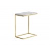 SUNPAN Amell End Table - White, Frontview 