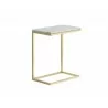SUNPAN Amell End Table - White, Frontview  - SUNPAN Amell End Table - White, Frontview 