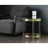 Sunpan York Side Table - Brass - Lifestyle - Sunpan York Side Table - Brass - Lifestyle