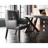  Sunpan Clarkson Dining Armchair - Bravo Portabella - Lifestyle