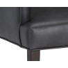  Sunpan Clarkson Dining Armchair - Bravo Portabella - Seat Close-up