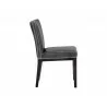 Vintage Dining Chair - Overcast Grey - Side Angle - Vintage Dining Chair - Overcast Grey - Side Angle